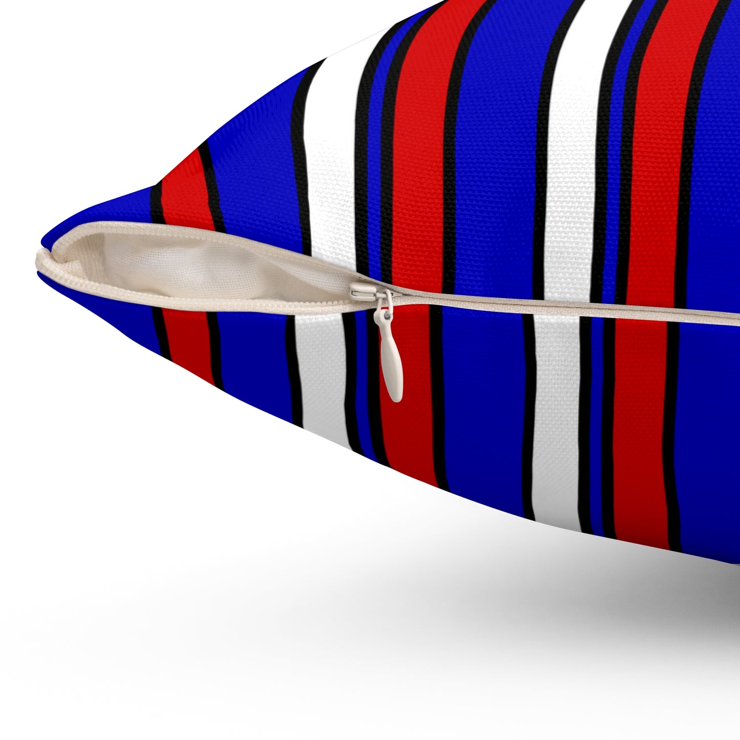 Slovenia Retro Stripes Cushion Pillow