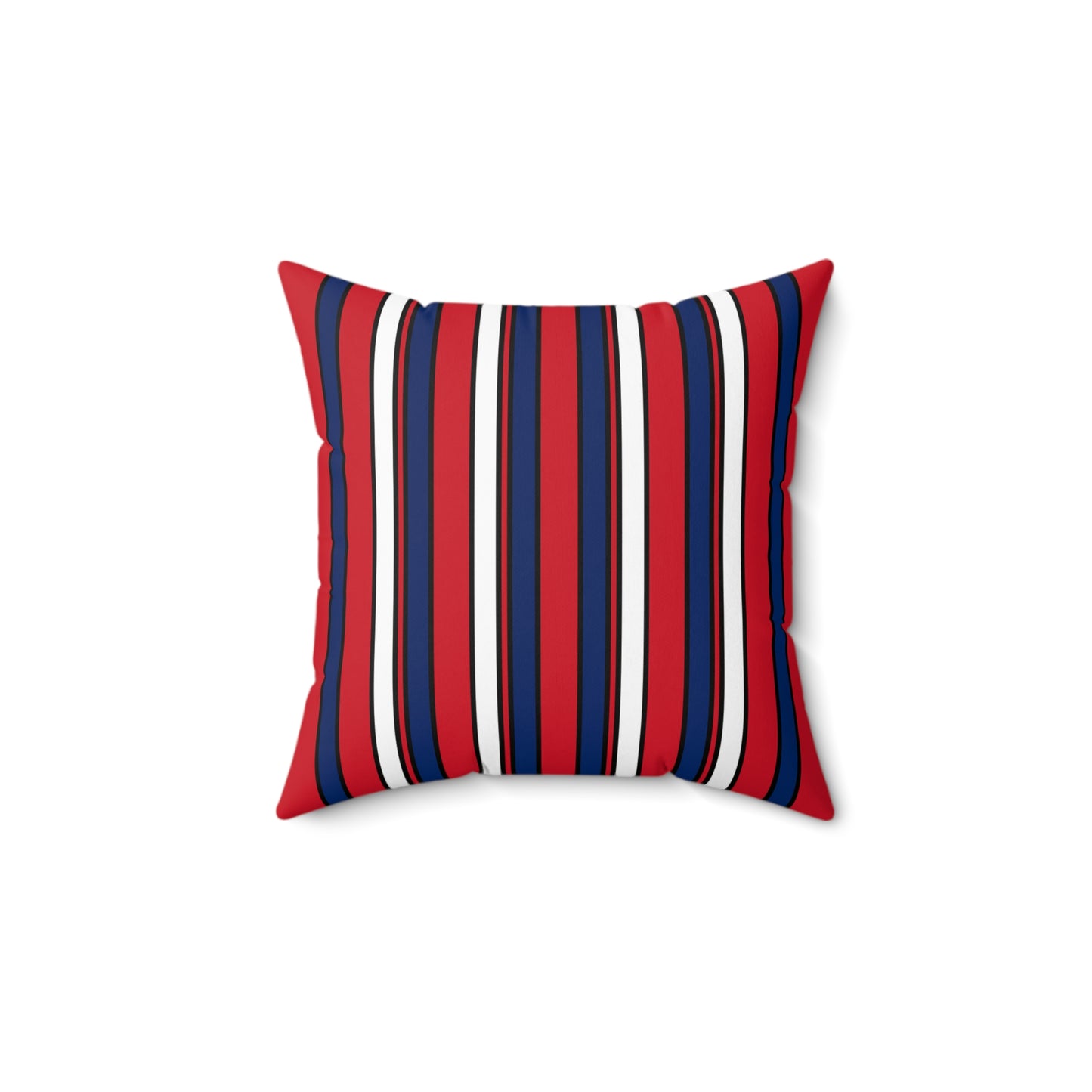 Lao Peoples Democratic Republic Retro Stripes Cushion Pillow