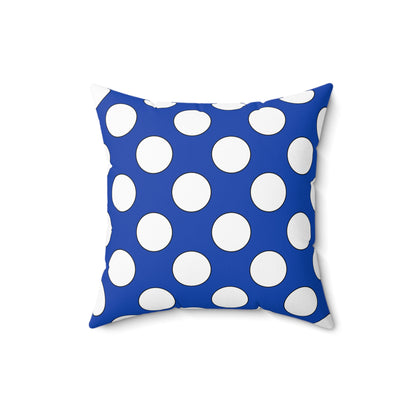 El Salvador Retro Polka Dots Cushion Pillow