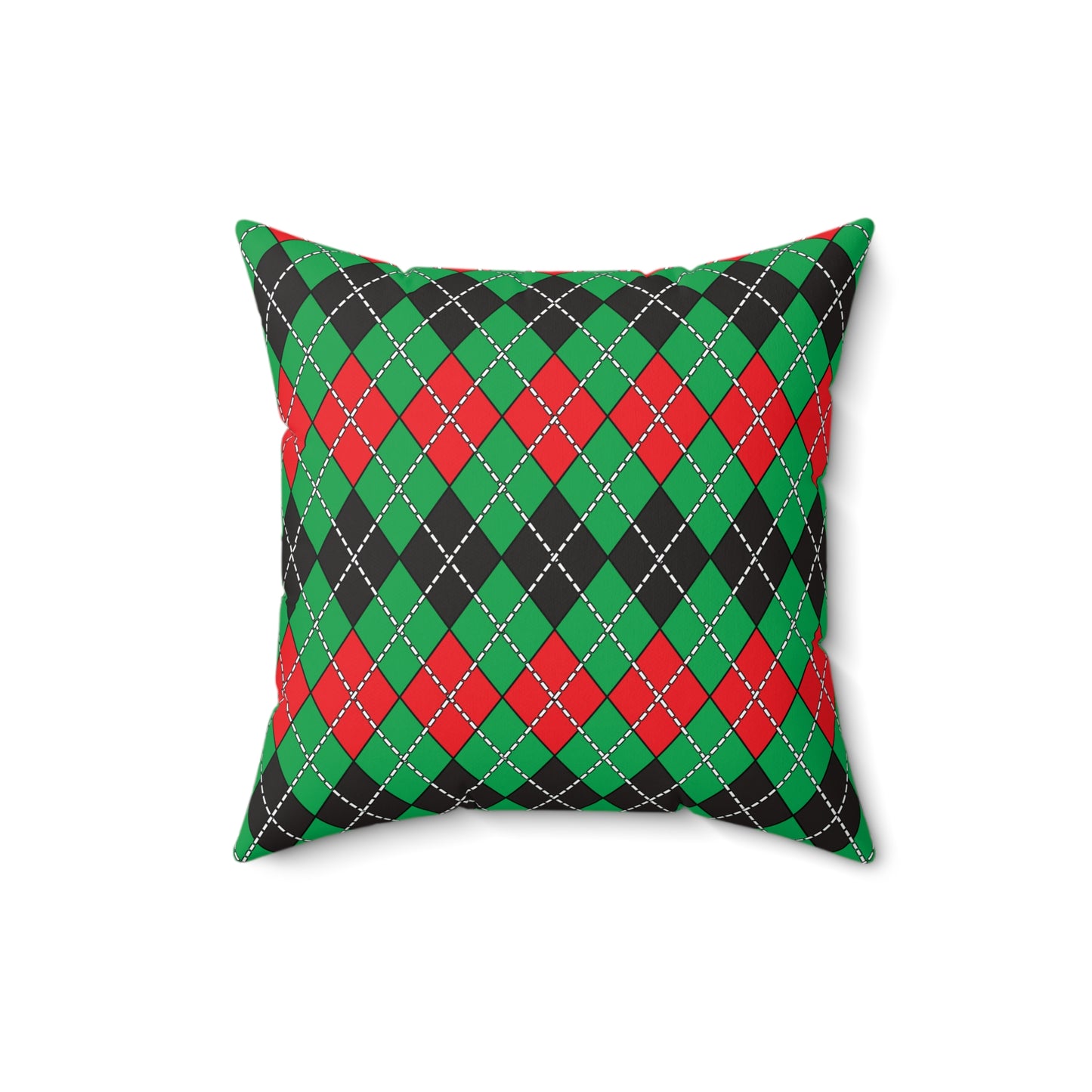 Martinique Retro Argyle Cushion Pillow
