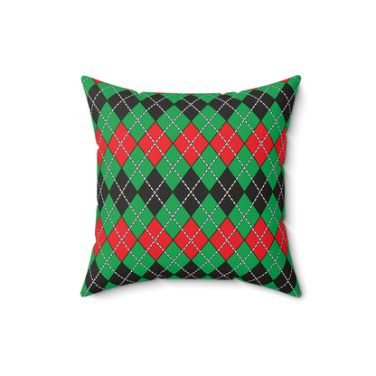 Martinique Retro Argyle Cushion Pillow