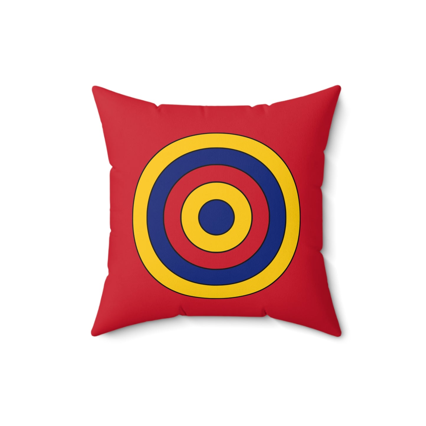 Venezuela Retro Target Cushion Pillow