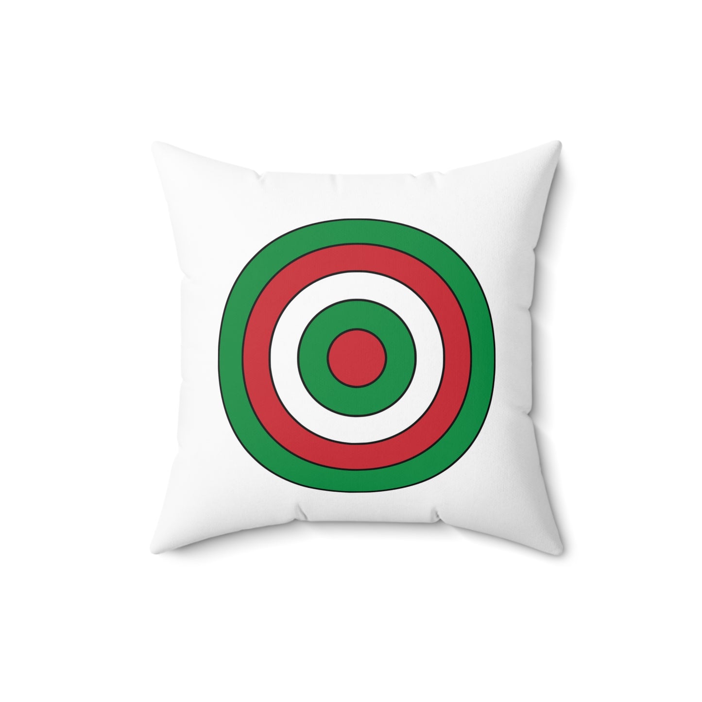 Italy Retro Target Cushion Pillow