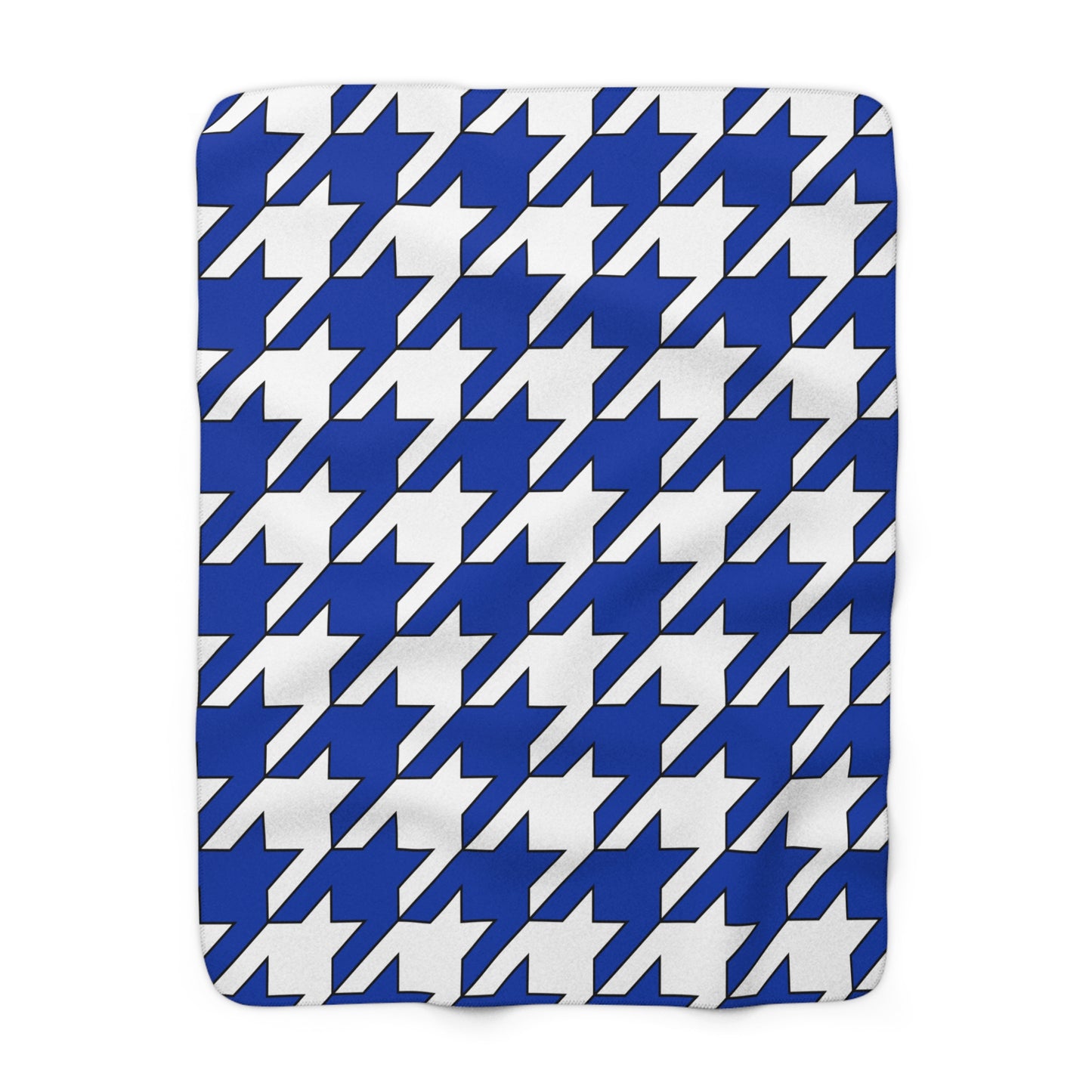 Uruguay Retro Houndstooth Blanket Throw