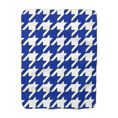 Uruguay Retro Houndstooth Blanket Throw