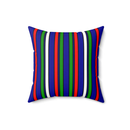 Gambia Retro Stripes Cushion Pillow