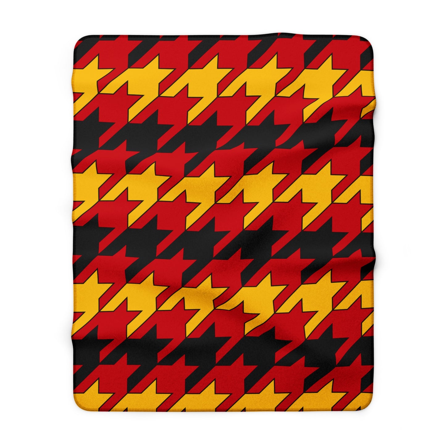 Timor Leste Retro Houndstooth Blanket Throw
