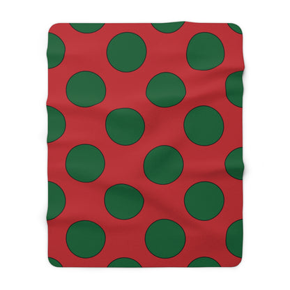 Morocco Retro Polka Dots Blanket Throw