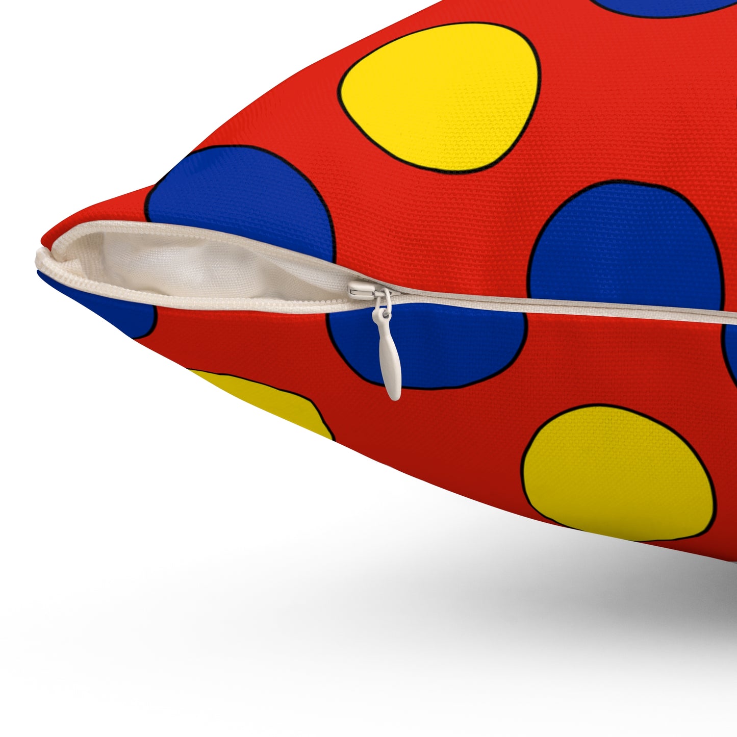 Romania Retro Polka Dots Cushion Pillow