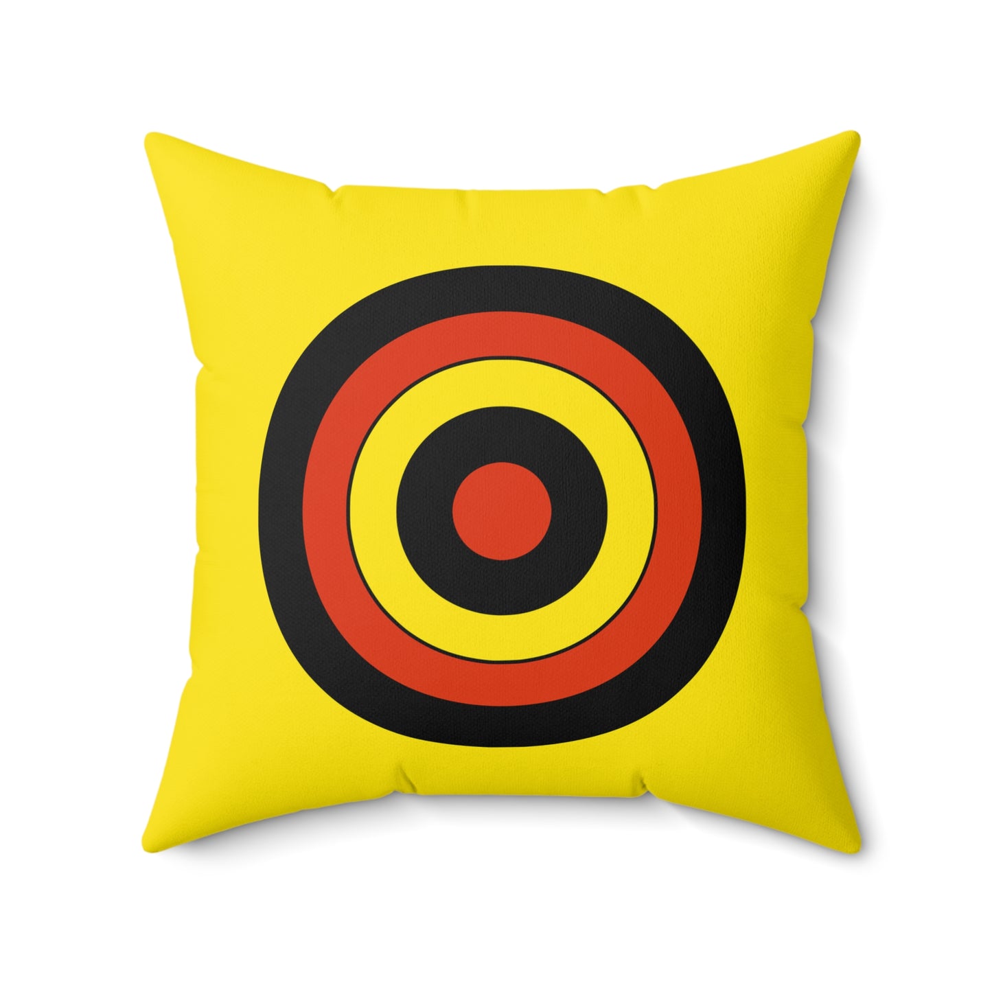 Uganda Retro Target Cushion Pillow