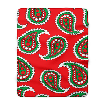 Lebanon Retro Paisley Blanket Throw