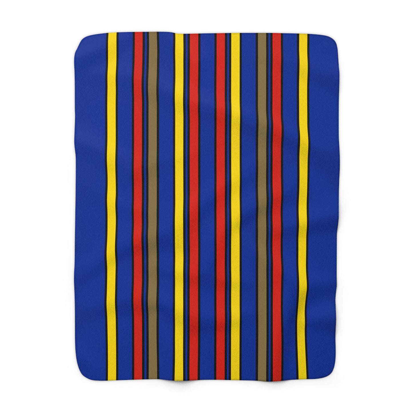 Moldova Retro Stripes Blanket Throw