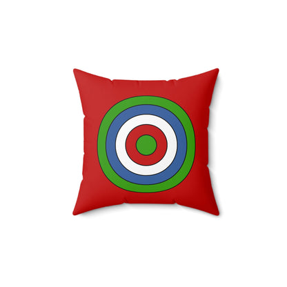 Namibia Retro Target Cushion Pillow