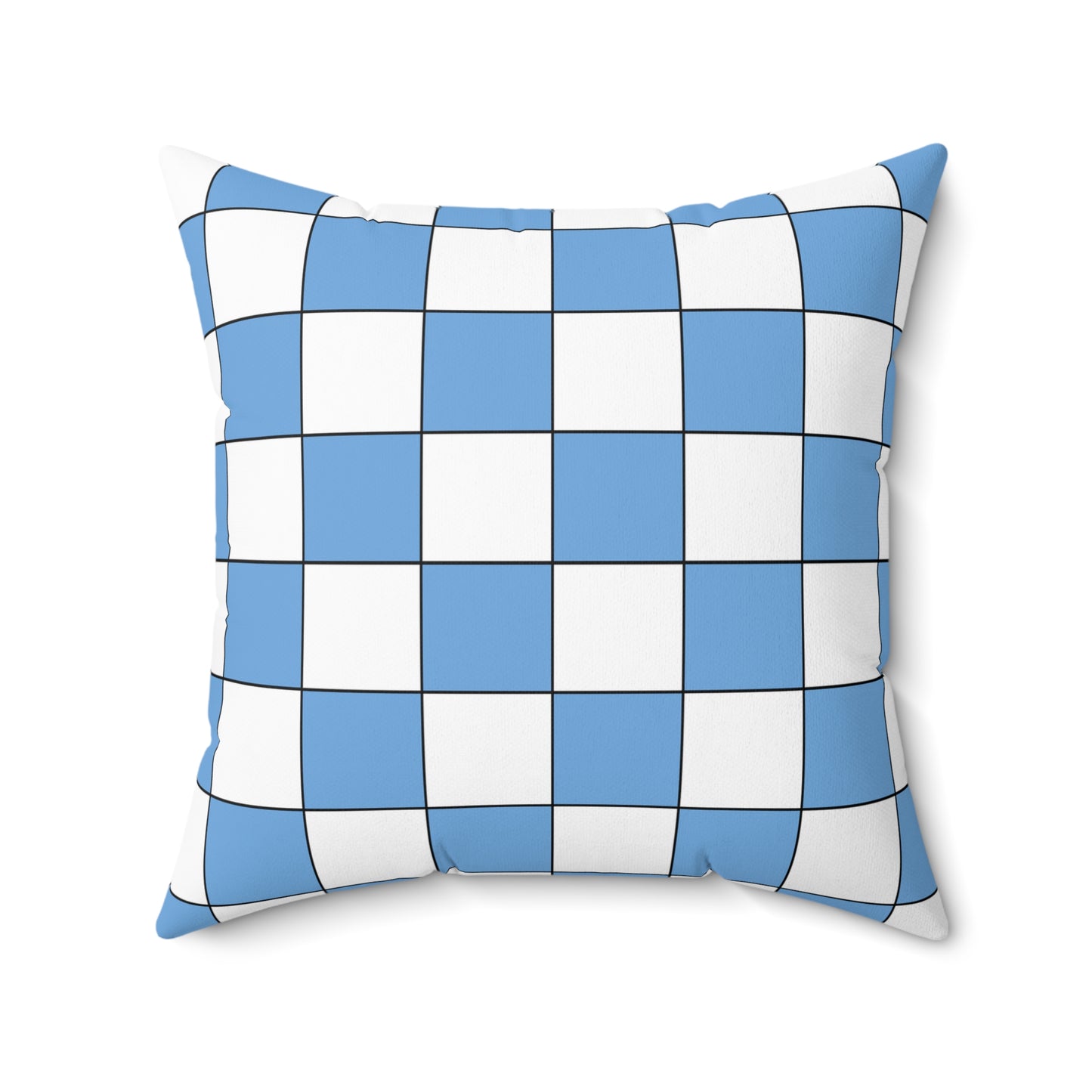 Argentina Retro Check Cushion Pillow