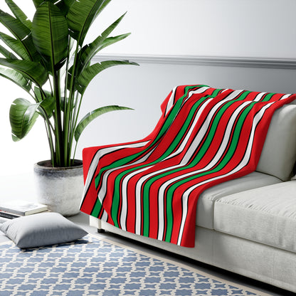 Lebanon Retro Stripes Blanket Throw