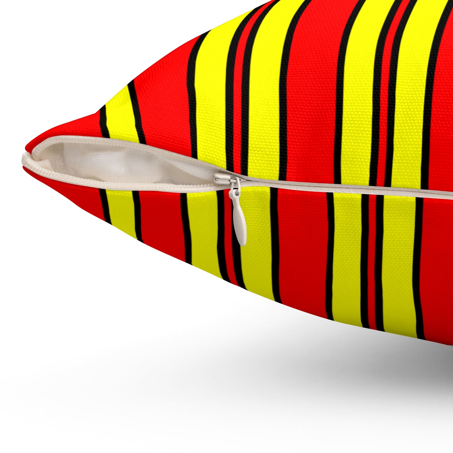 Kyrgyzstan Retro Stripes Cushion Pillow