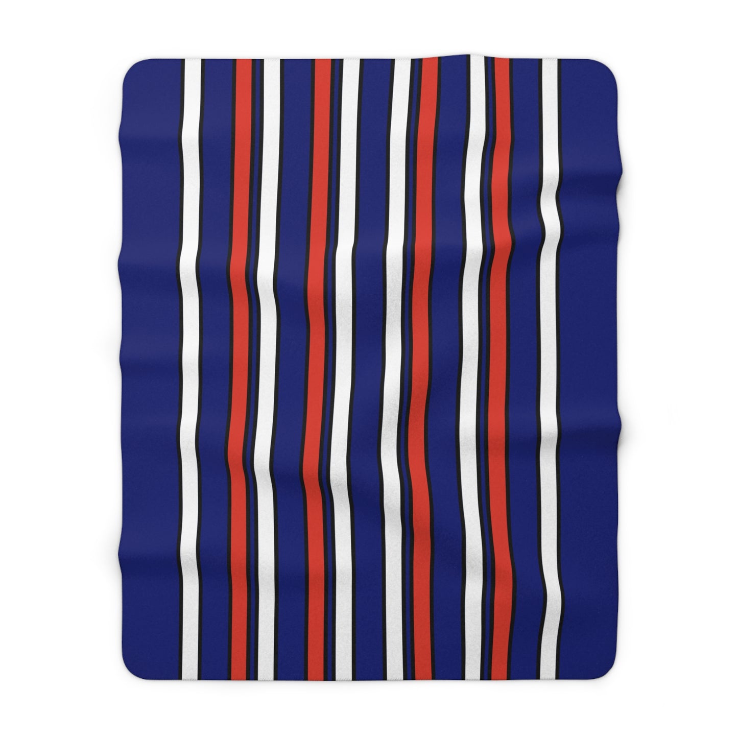Cabo Verde Retro Stripes Blanket Throw