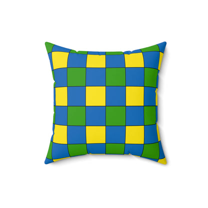 Gabon Retro Check Cushion Pillow