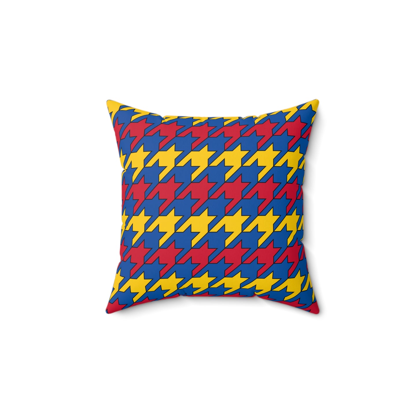 Aland Islands Retro Houndstooth Cushion Pillow