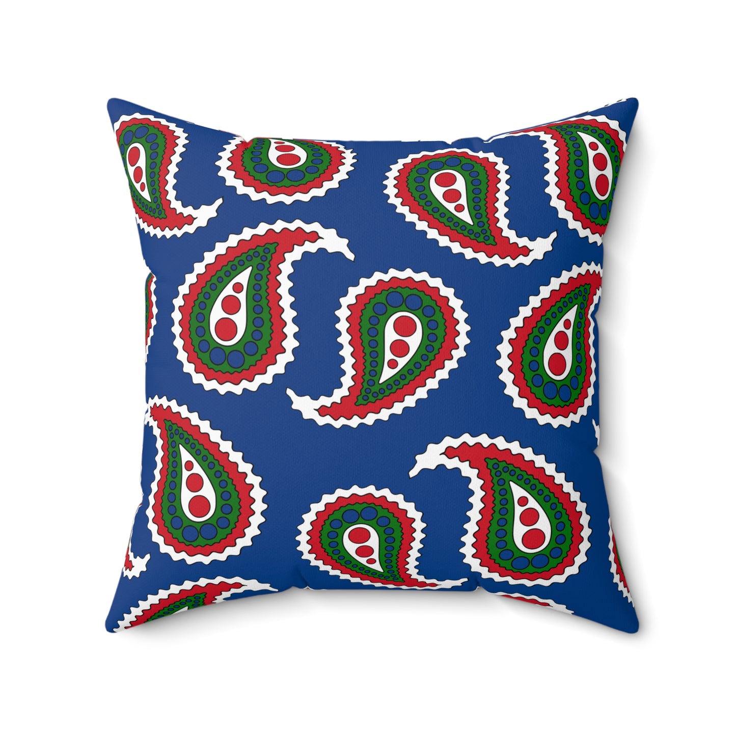 Belize Retro Paisley Cushion Pillow