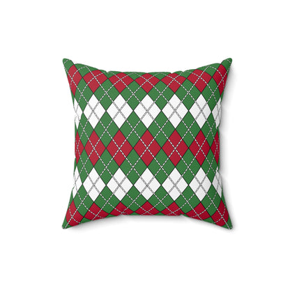Suriname Retro Argyle Cushion Pillow