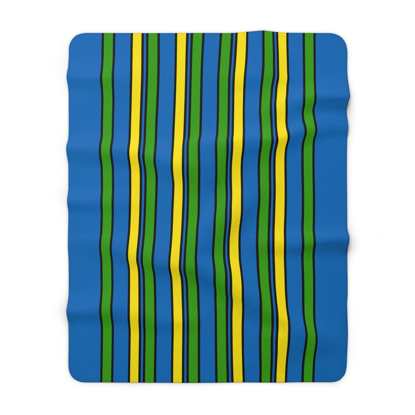 Gabon Retro Stripes Blanket Throw