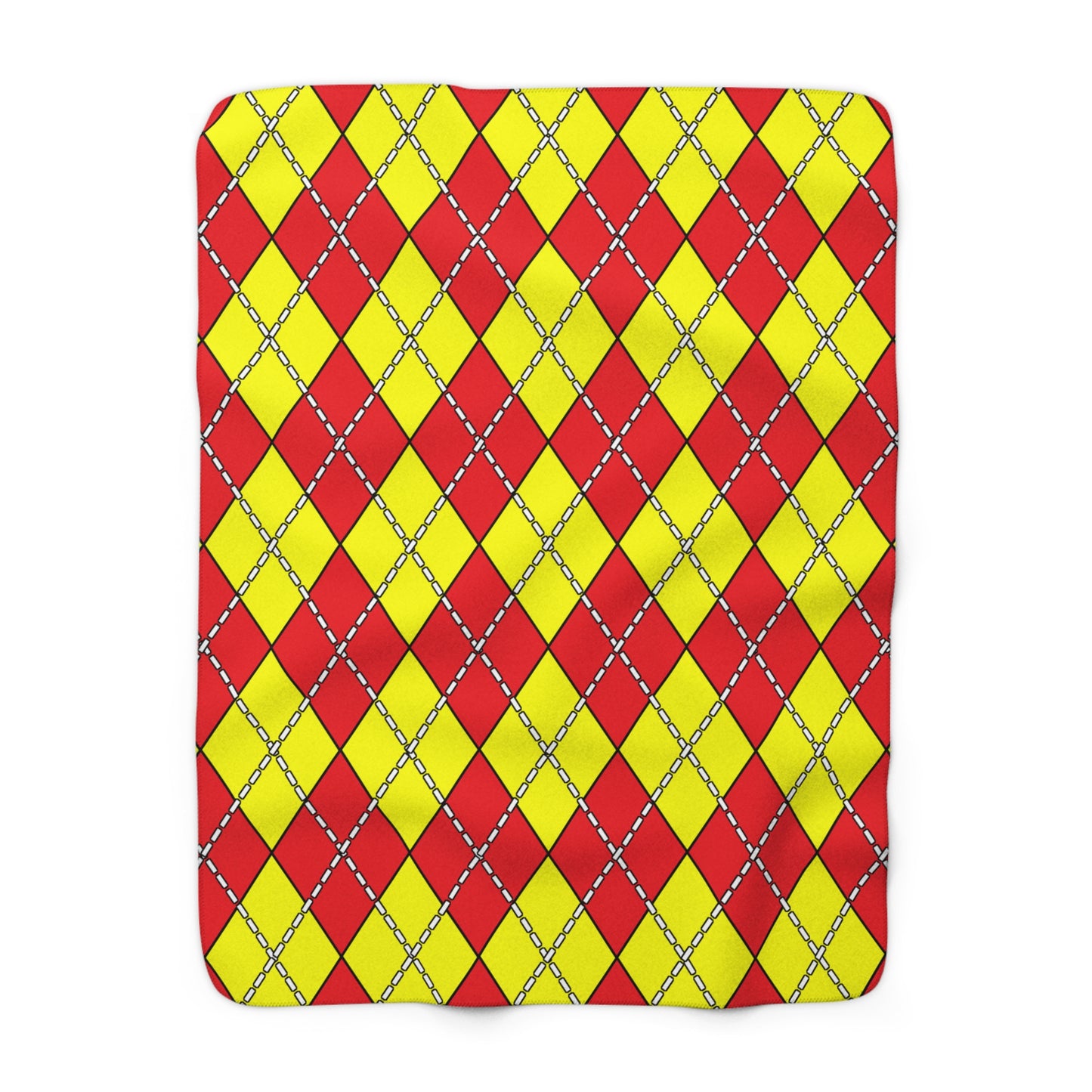 China Retro Argyle Blanket Throw