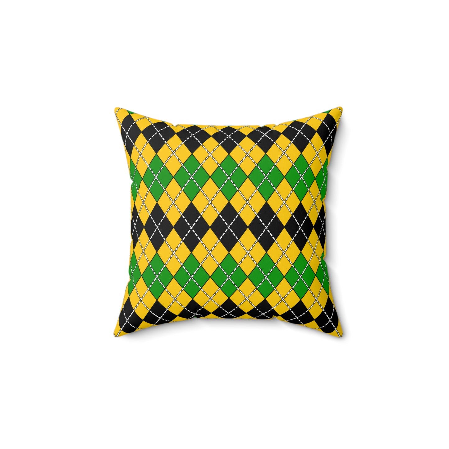 Jamaica Retro Argyle Cushion Pillow