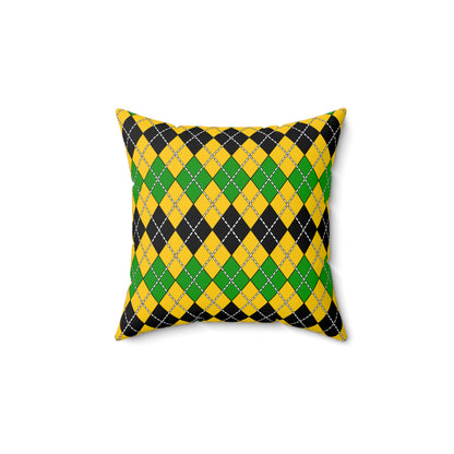 Jamaica Retro Argyle Cushion Pillow