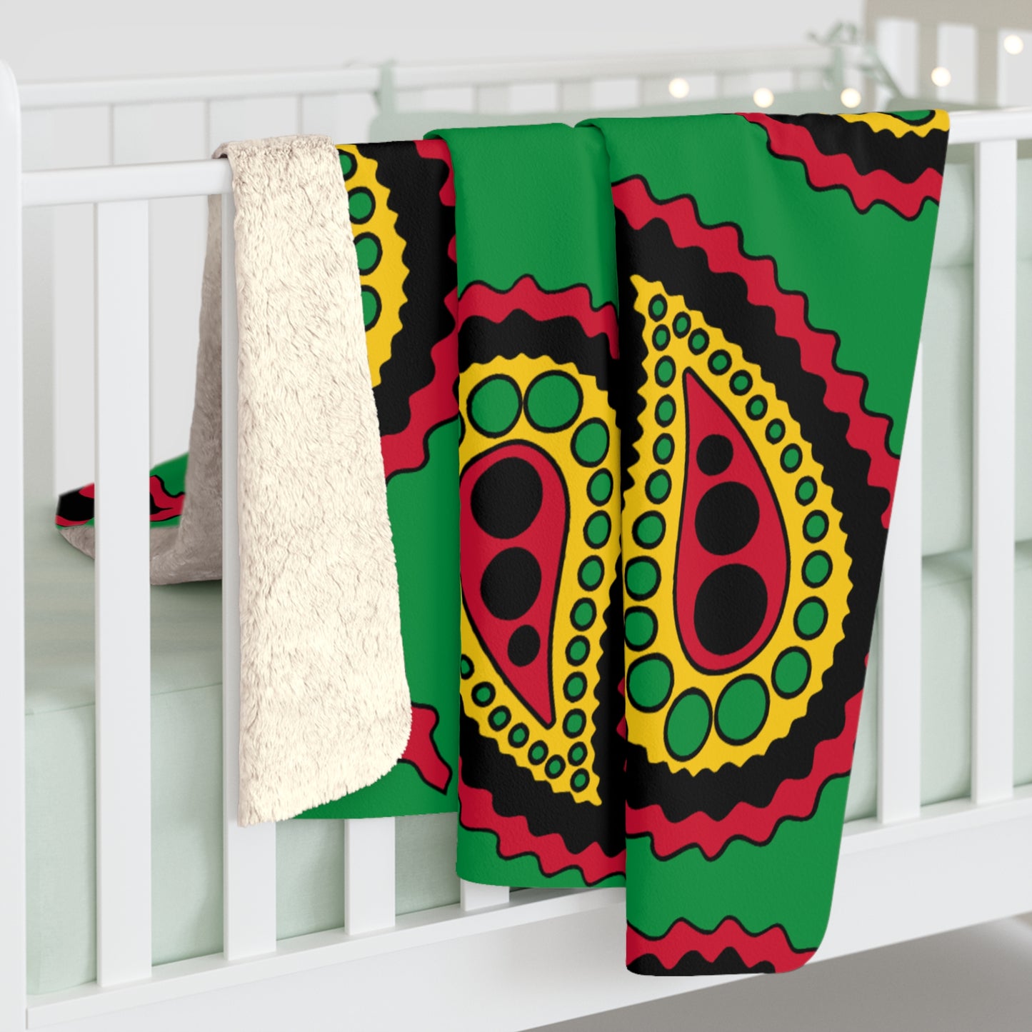 Vanuatu Retro Paisley Blanket Throw