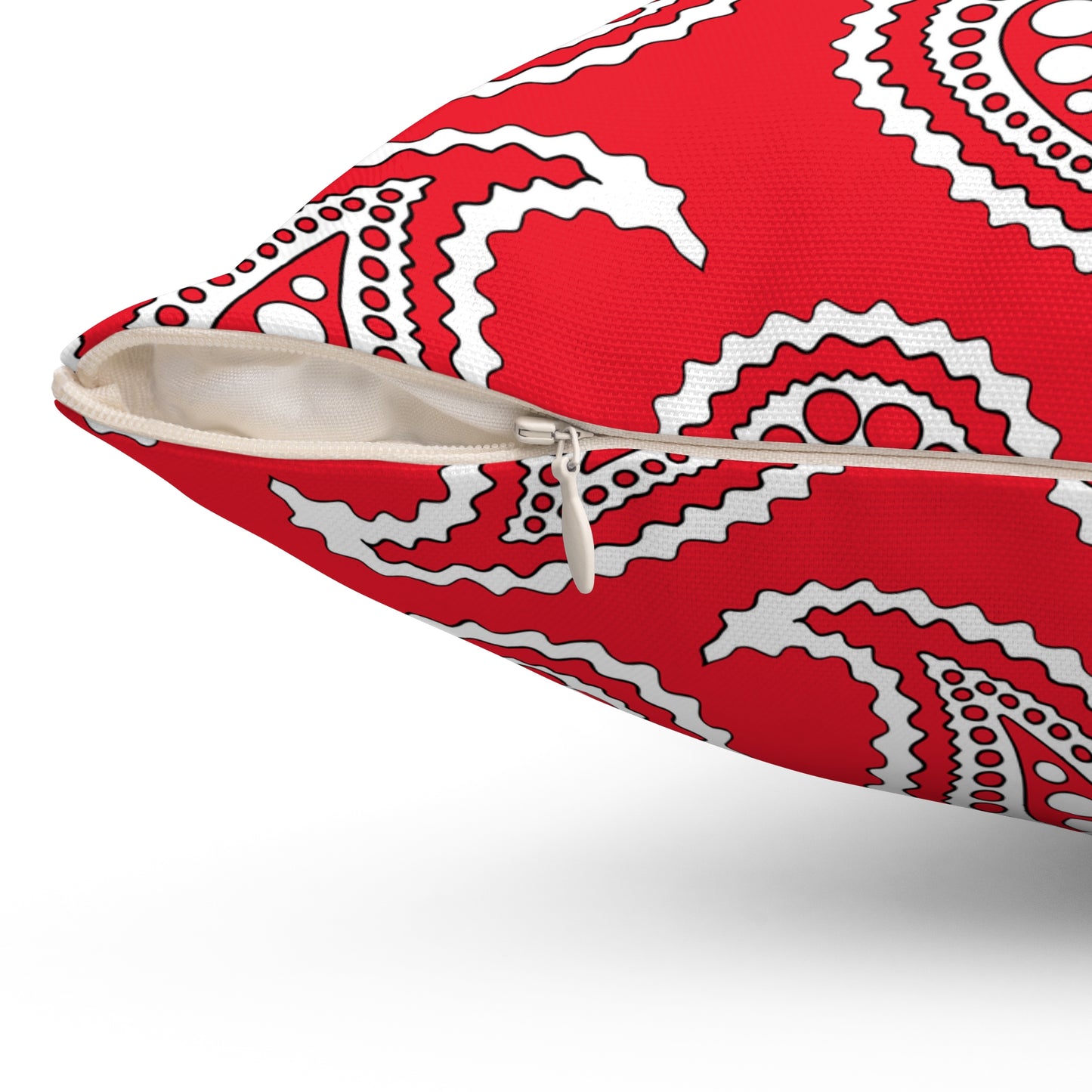 Hong Kong Retro Paisley Cushion Pillow