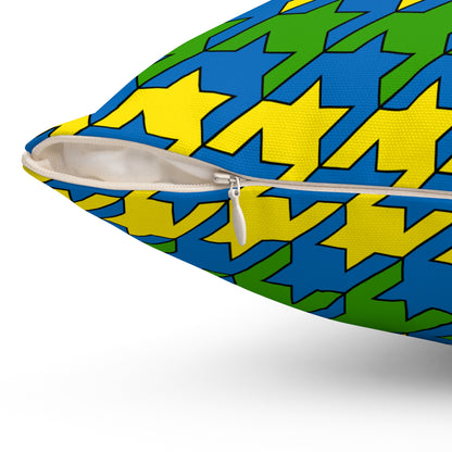 Gabon Retro Houndstooth Cushion Pillow