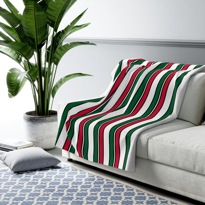 Algeria Retro Stripes Blanket Throw