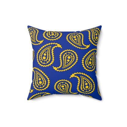 European Union Retro Paisley Cushion Pillow