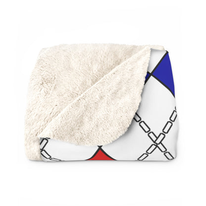 Panama Retro Argyle Blanket Throw