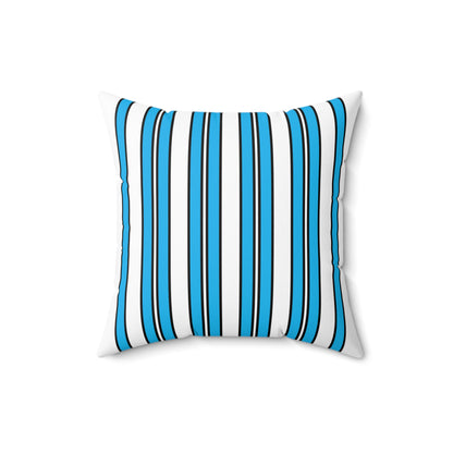 San Marino Retro Stripes Cushion Pillow