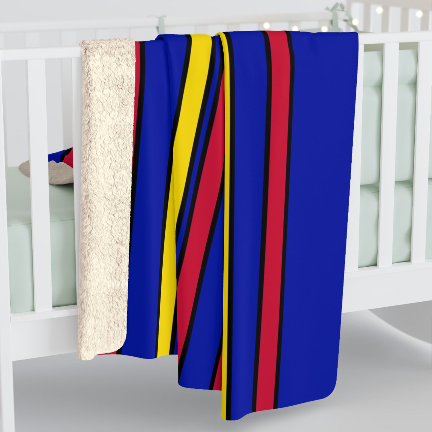 Andorra Retro Stripes Blanket Throw