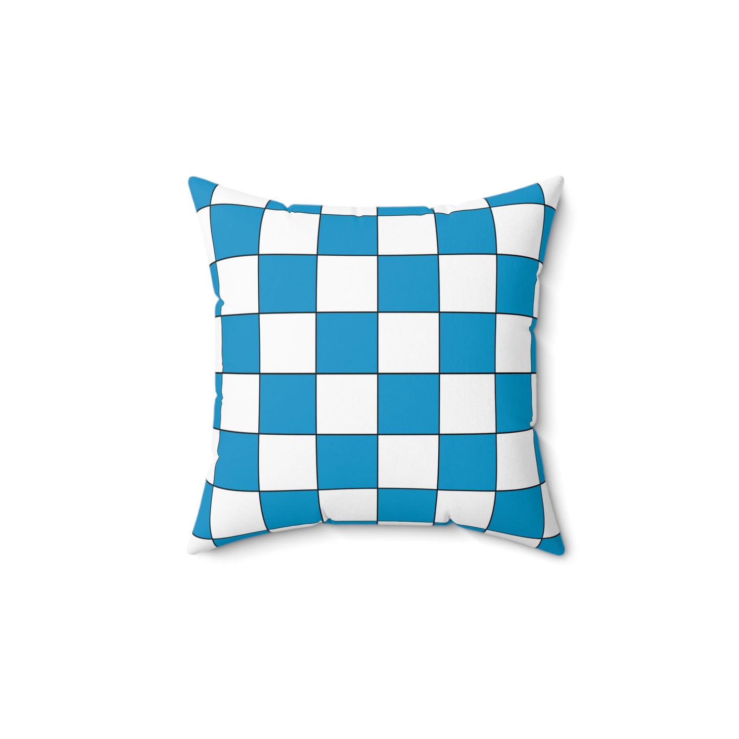Galicia Retro Check Cushion Pillow