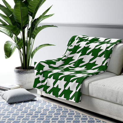 Pakistan Retro Houndstooth Blanket Throw
