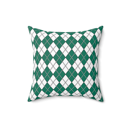 Macao Retro Argyle Cushion Pillow