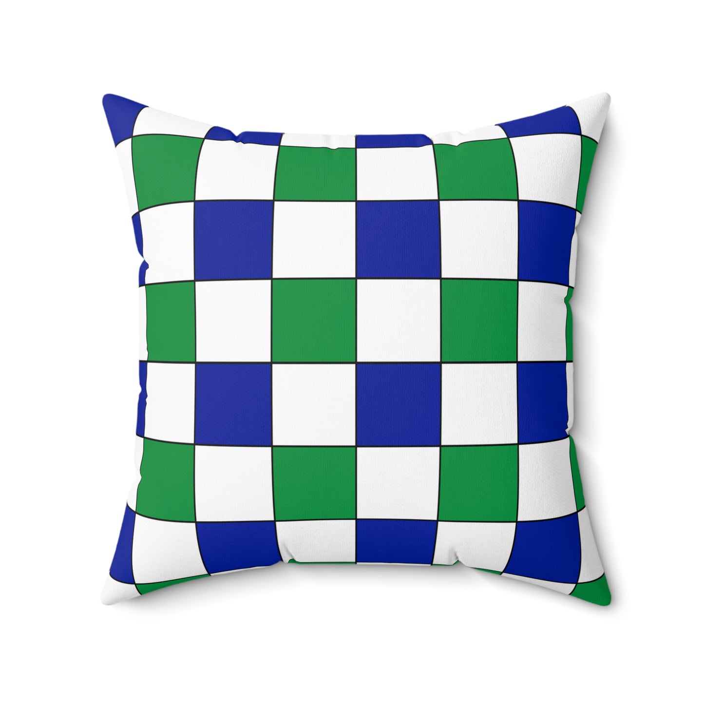 Lesotho Retro Check Cushion Pillow