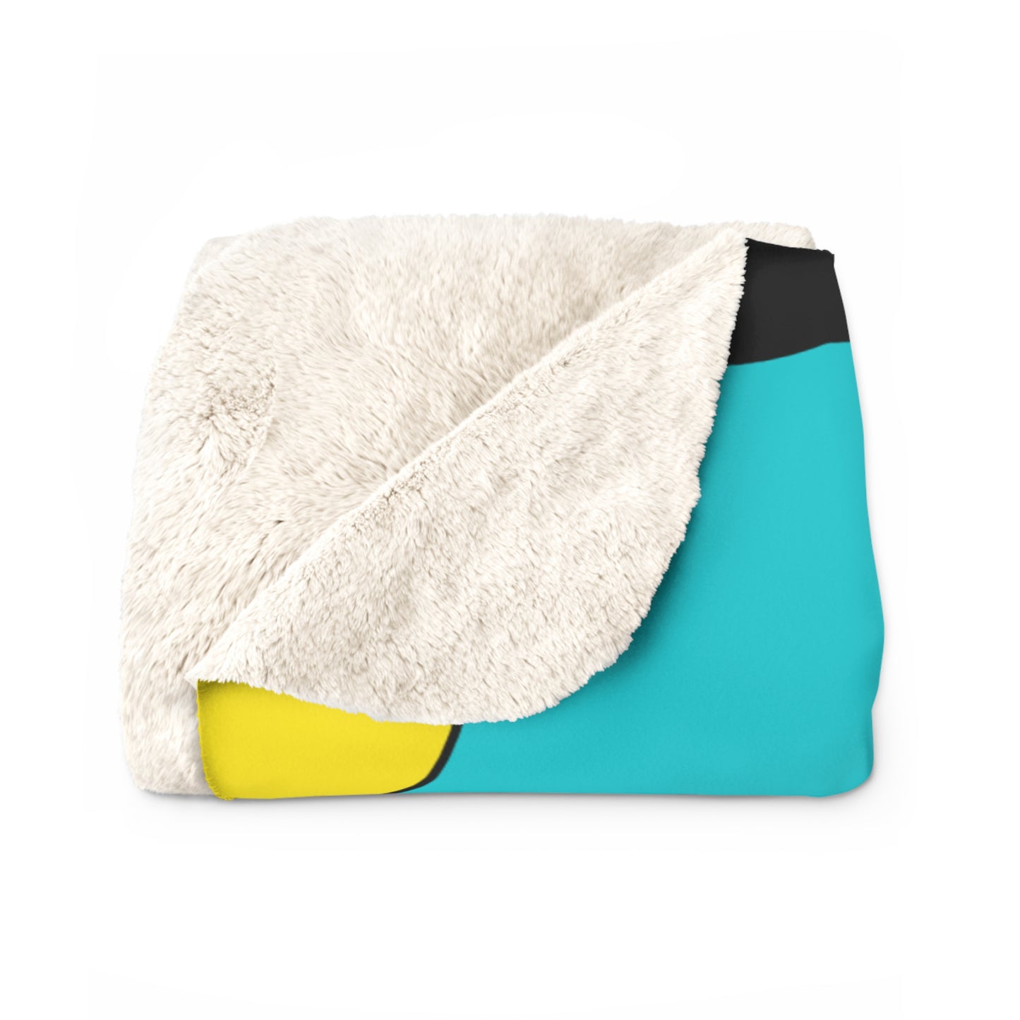 Bahamas Retro Polka Dots Blanket Throw
