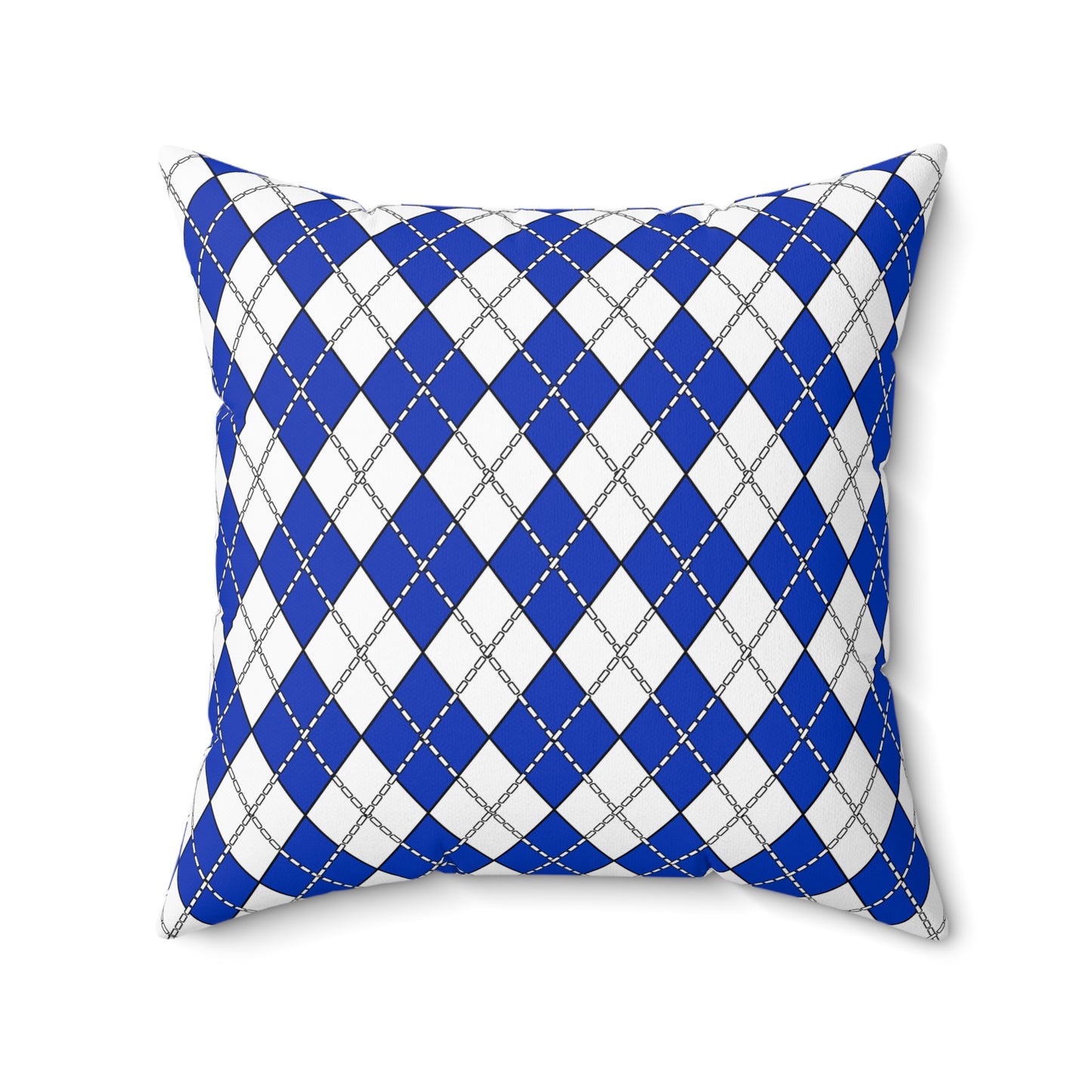 Israel Retro Argyle Cushion Pillow
