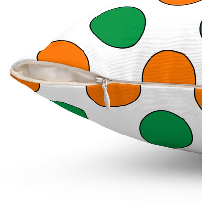 Ireland Retro Polka Dots Cushion Pillow
