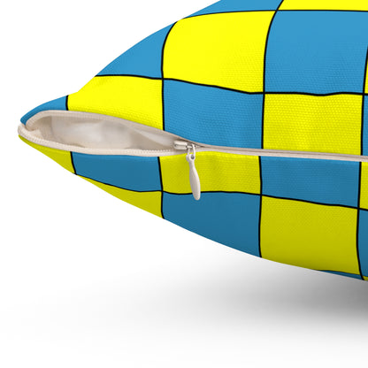 Aruba Retro Check Cushion Pillow