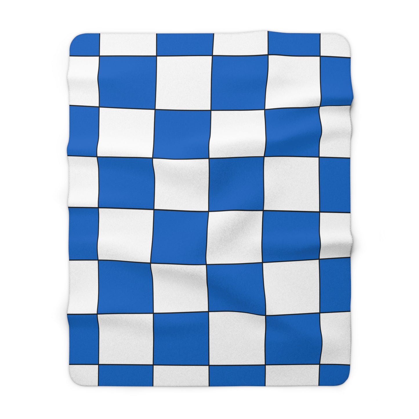 Nicaragua Retro Check Blanket Throw