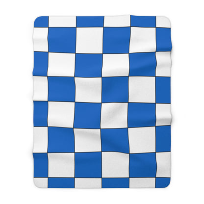 Nicaragua Retro Check Blanket Throw