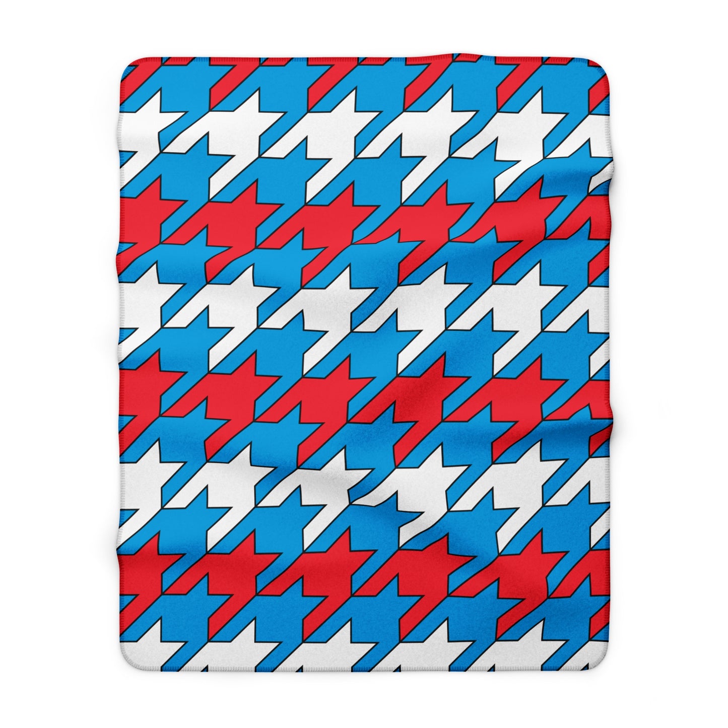 Luxembourg Retro Houndstooth Blanket Throw
