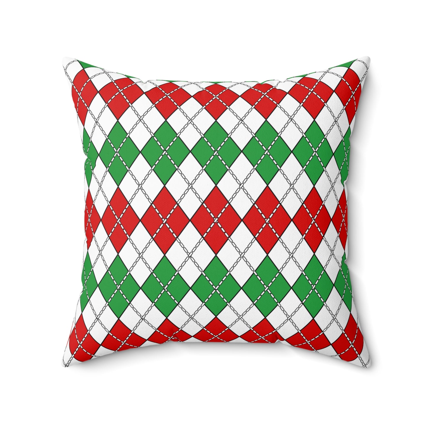 Iran Retro Argyle Cushion Pillow