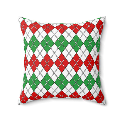 Iran Retro Argyle Cushion Pillow